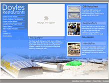 Tablet Screenshot of doyles.com.au